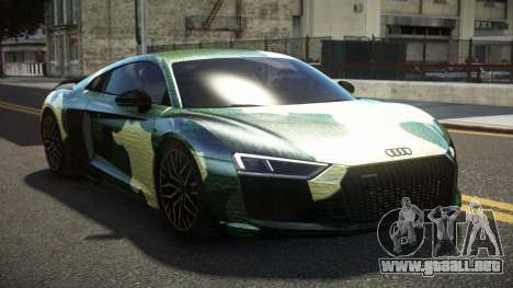 Audi R8 V10 Plus Racing S1 para GTA 4