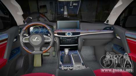 Lexus LX570 FISR para GTA San Andreas