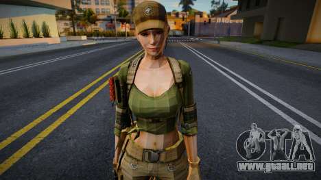 Crossfire Lady Swat para GTA San Andreas