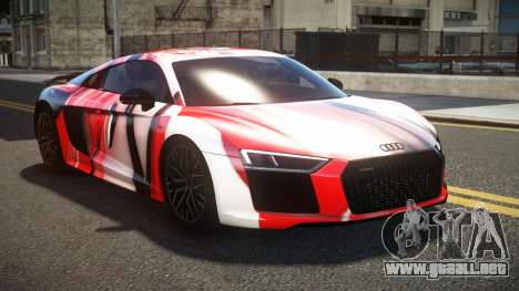 Audi R8 V10 Plus Racing S8 para GTA 4