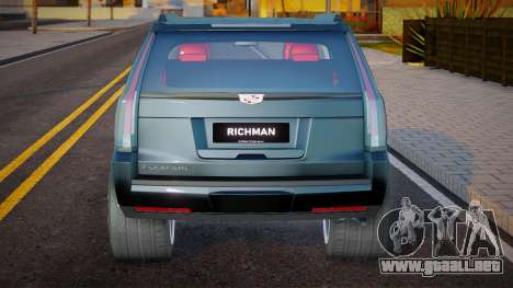 Cadillac Escalade Richman para GTA San Andreas