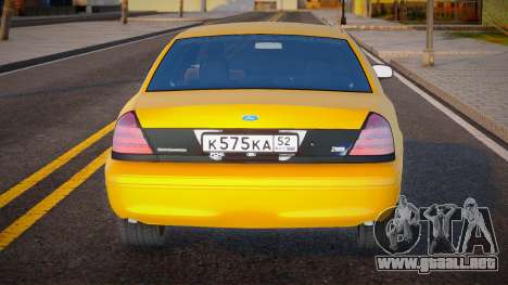 Ford Crown Victoria FIST para GTA San Andreas