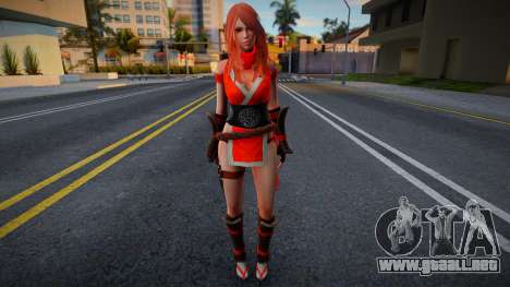 First Summoner Rachel Ninja Costume para GTA San Andreas