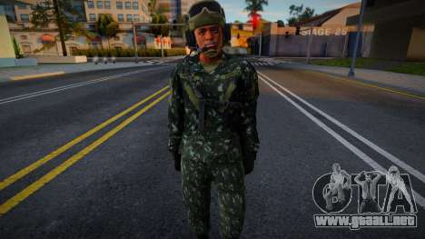 Skin Exercito Brasileiro Cavalaria Blindada 3 para GTA San Andreas
