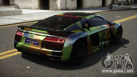 Audi R8 V10 Plus Racing S9 para GTA 4