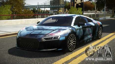 Audi R8 V10 Plus Racing S3 para GTA 4