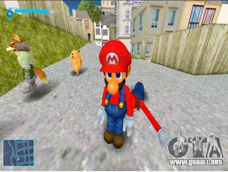 Mario from Super Smash Brothers Melee para GTA San Andreas
