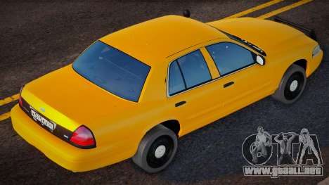 Ford Crown Victoria FIST para GTA San Andreas