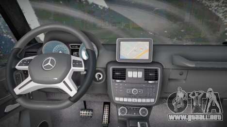 Mercedes-Benz G500 4x4 Brabus Winter para GTA San Andreas
