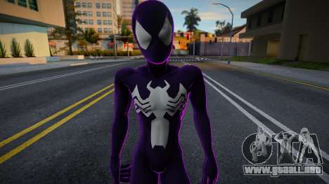 Black Suit from Ultimate Spider-Man 2005 v3 para GTA San Andreas