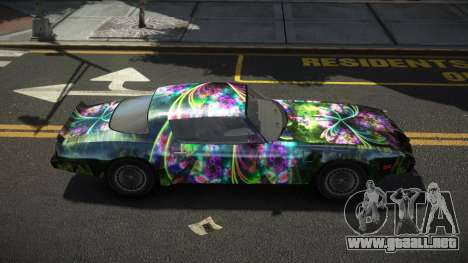 1977 Pontiac Trans Am LE S10 para GTA 4