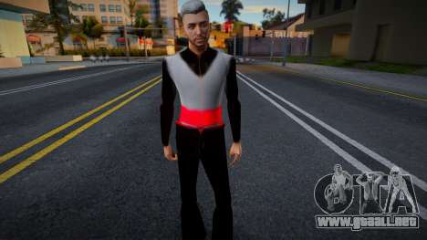 Black gilipollas fusionado con jugador GTA 5 para GTA San Andreas