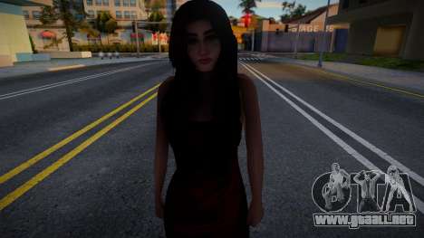 Vestido Rojo 2 para GTA San Andreas