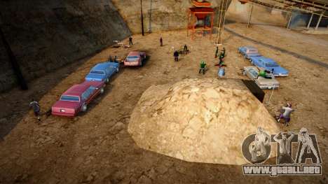 Tiroteo en Grove Street y Ballas Canyon para GTA San Andreas