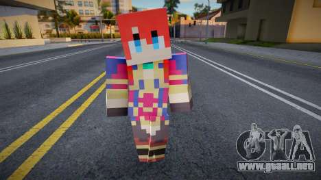 Selesia Upitiria (Re:Creators) Minecraft para GTA San Andreas