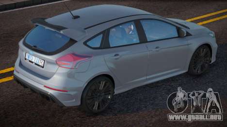 Ford Focus RS Pac para GTA San Andreas