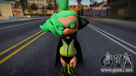 Girl Splatoon 5 para GTA San Andreas