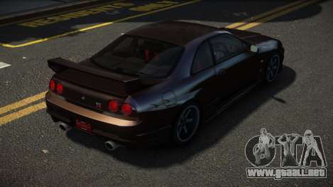 Nissan Skyline R33 OS V1.1 para GTA 4