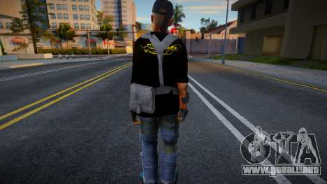 Civil con uniforme militar 2 para GTA San Andreas