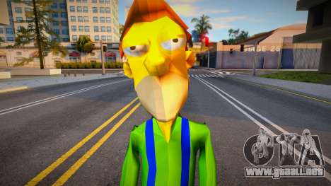Lenny Leonard de los Simpson para GTA San Andreas