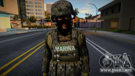 Skin De La Secretaria De Marina 4 para GTA San Andreas
