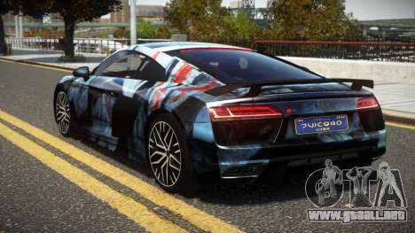 Audi R8 V10 Plus Racing S3 para GTA 4