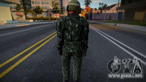 Skin Exercito Brasileiro Cavalaria Blindada 4 para GTA San Andreas