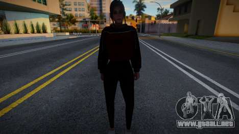 Sudadera y leggings negros 1 para GTA San Andreas