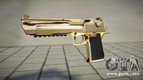 Desert Eagle Gold Weapon para GTA San Andreas