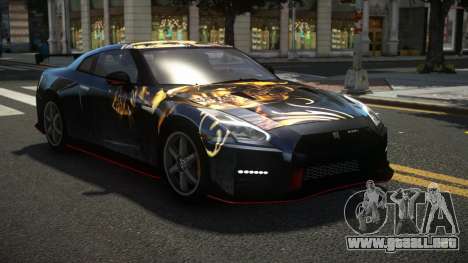 Nissan GT-R R35 Limited S14 para GTA 4
