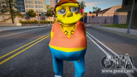 Barney Gumble De Los Simpson para GTA San Andreas