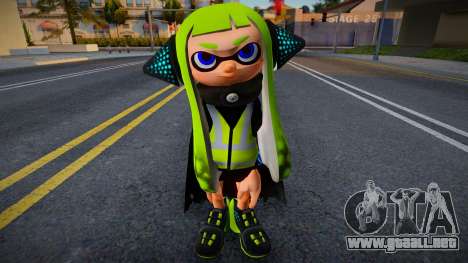 Girl Splatoon 1 para GTA San Andreas