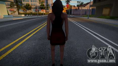 Vestido Rojo 2 para GTA San Andreas