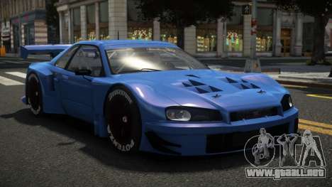 Nissan Skyline R34 Racing Tune para GTA 4