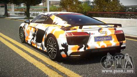 Audi R8 V10 Plus Racing S6 para GTA 4