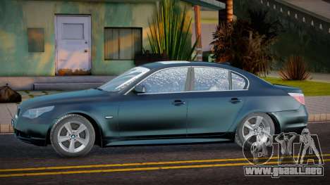 BMW E60 Snow para GTA San Andreas
