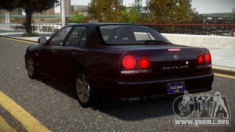 Nissan Skyline R34 SN V1.0 para GTA 4