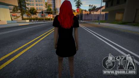 Red Hair Girl para GTA San Andreas