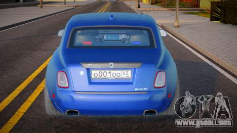 Rolls-Royce Phantom BUNKER para GTA San Andreas