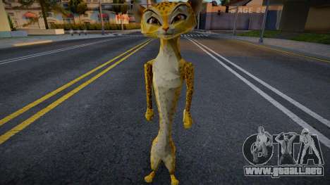 Gia de Madagascar 3: El videojuego para GTA San Andreas