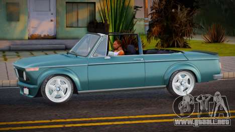 BMW 2002 Turbo Cabriolet para GTA San Andreas