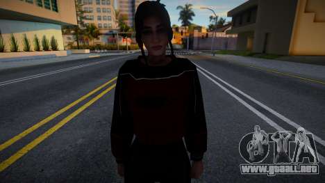 Sudadera y leggings negros 1 para GTA San Andreas