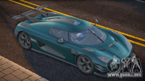 Koenigsegg Agera One:1 Rocket para GTA San Andreas