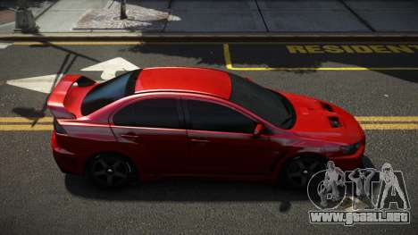 Mitsubishi Lancer Evo X FQ para GTA 4