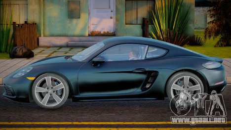 Porsche Cayman 718 CCDP para GTA San Andreas