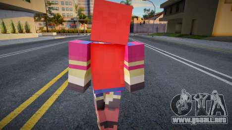 Selesia Upitiria (Re:Creators) Minecraft para GTA San Andreas