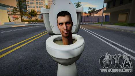 Skin De Skibidi Toilet Original Mike para GTA San Andreas