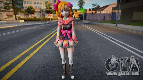 Honoka Gacha 15 para GTA San Andreas