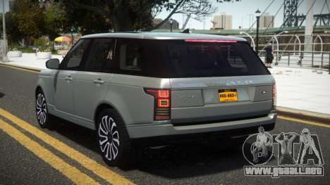 Range Rover Vogue TR V1.2 para GTA 4