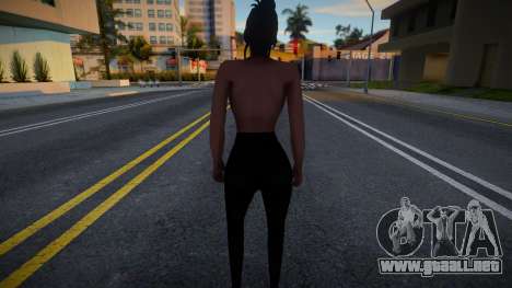 Chica en topless para GTA San Andreas